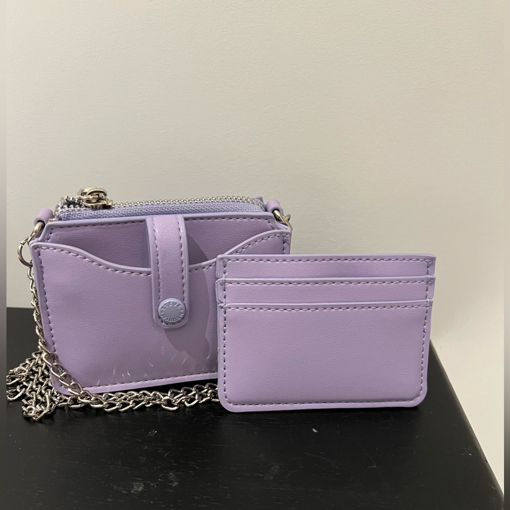 Steve Madden mini purse with removable card holder